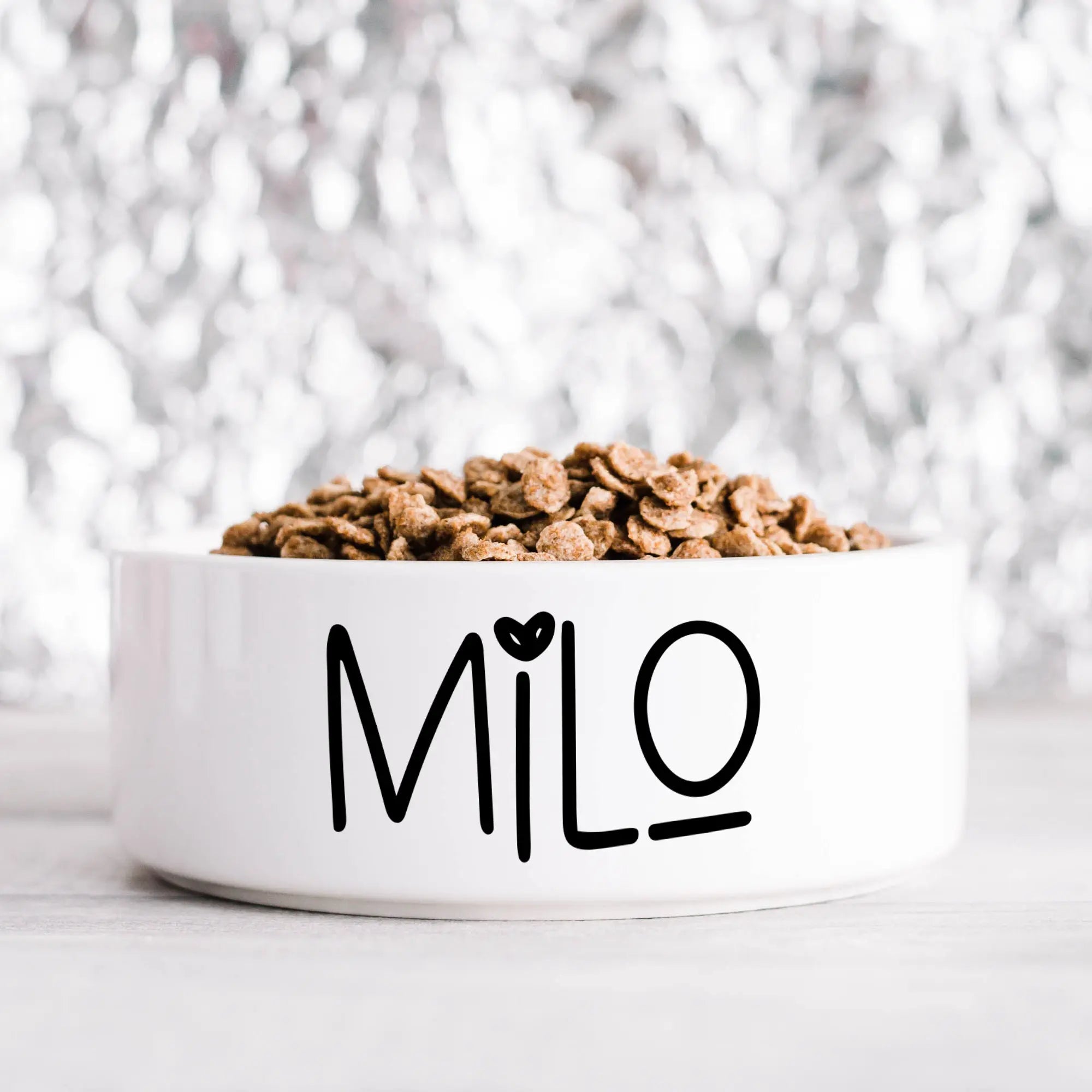 Bold Handwritten Pet Bowl