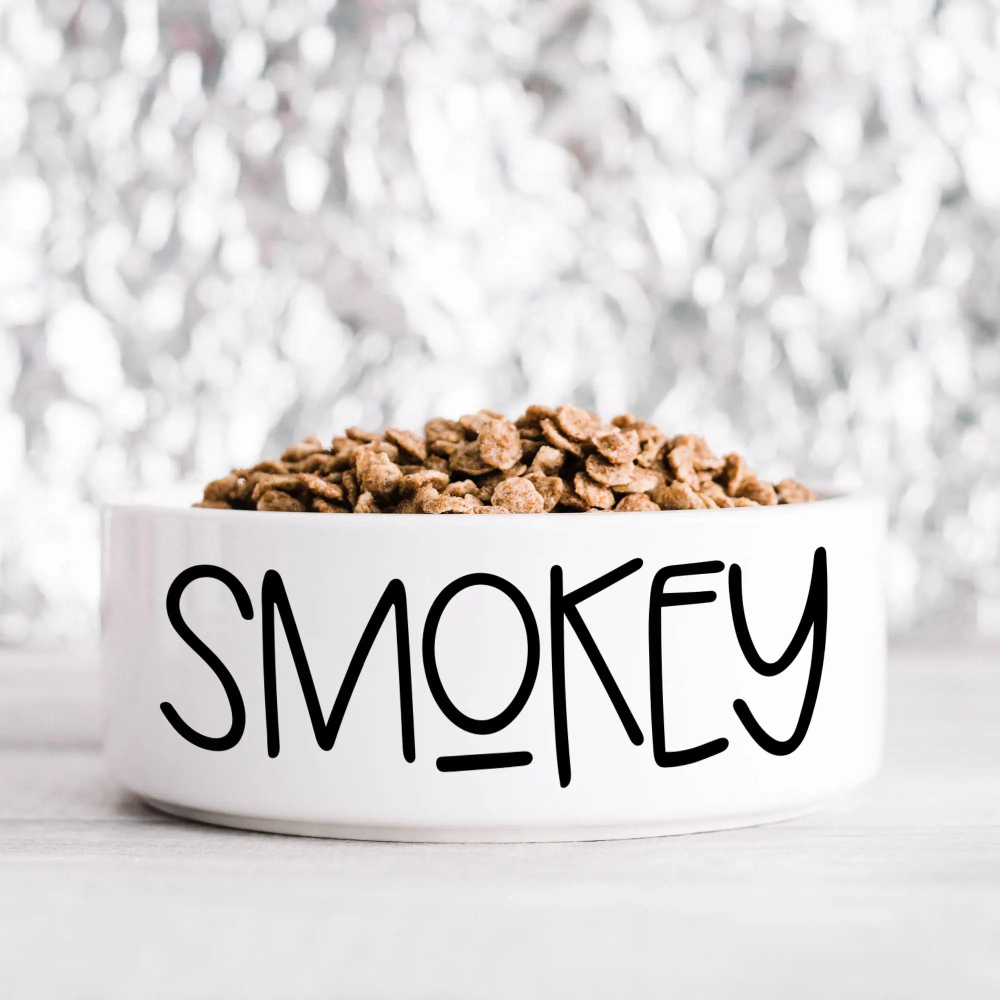 Bold Handwritten Pet Bowl