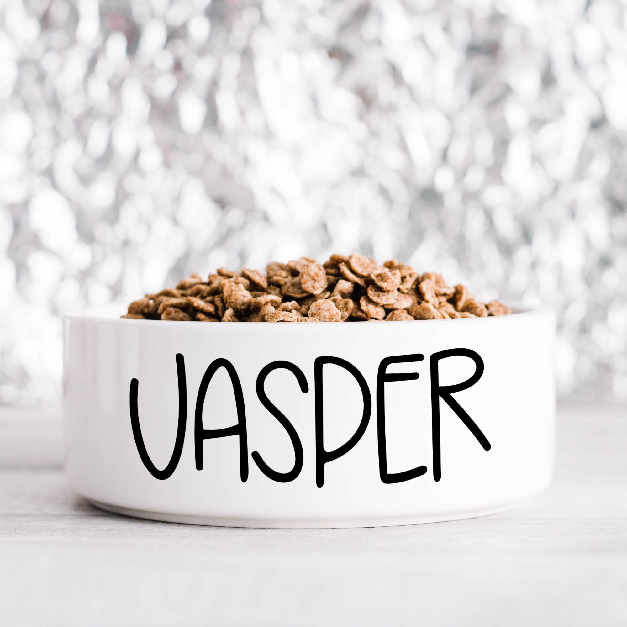 Playful Text Pet Bowl